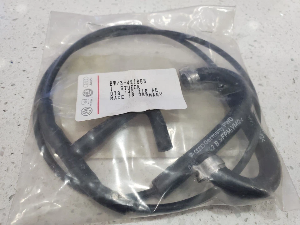 1996-2002 AUDI A4 QUATTRO 2,8 л / V6 30 В - EGR контроль давления линии - Изображение 2 из 4