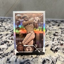 2023 Topps Chrome Update Elier Hernandez (RC) Sepia #USC135 Texas Rangers