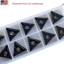 10pcs TNMG160404-PF TNMG331-PF ZMC25 CNC Carbide Inserts For Steel TNMG 16 04