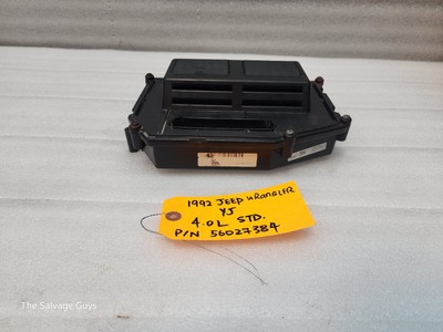 1992 Jeep Wrangler 56027384 Engine Control Computer Module ECU ECM 