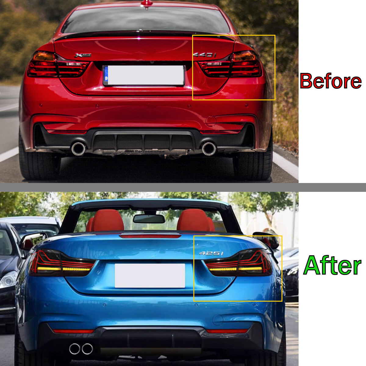 bmw f32 f36 社外テールライト F83 / F33 / F36 / F32 LCIテールライト | BMW 4シリーズ F32/F33/F36
