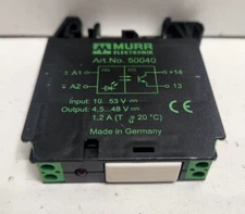 NEW OLD STOCK! MURR ELEKTRONIK OPTO-COUPLER MODULE 50040