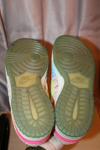 Nike 6.0 Dunk scarpe basse neon lifestyle donna US 9 Pasqua 314141-171 2008 - Foto 10 di 12