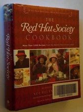 THE RED HAT SOCIETY COOKBOOK Brand NEW Factory Sealed Hardcover Book Unopened
