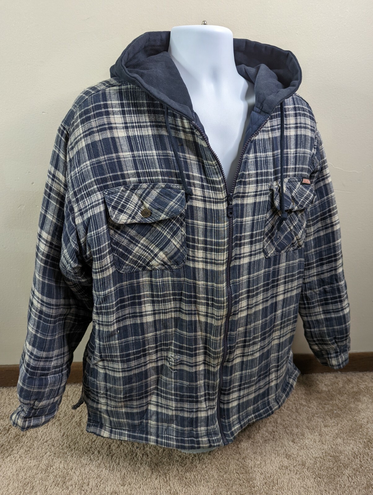 Craftsman Men's Sz Large Full Zip 