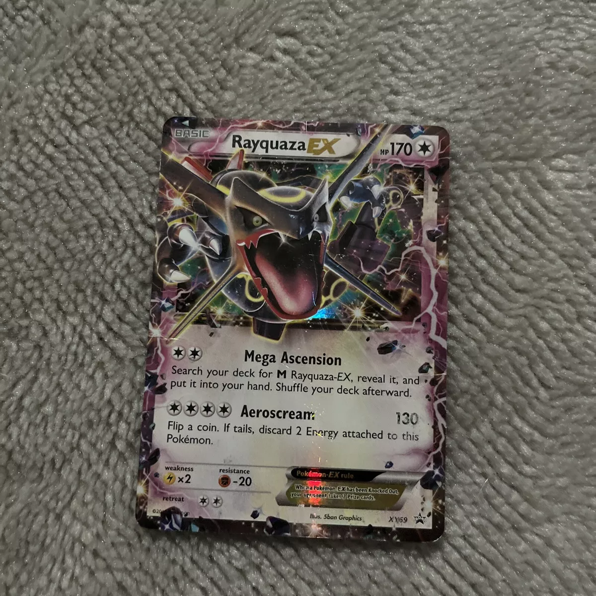 Shiny Rayquaza EX - XY69 - Oversized Jumbo Promo