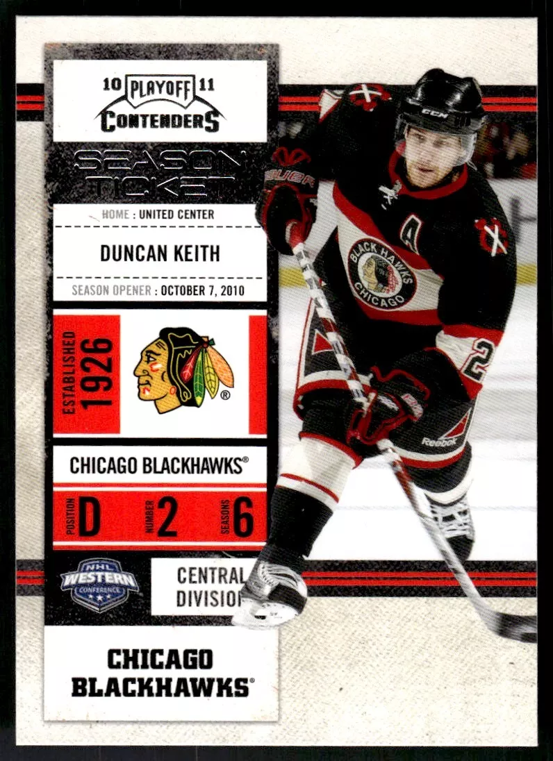Duncan Keith trading card