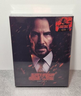 John Wick Chapter 4 - Fullslip Variante A - Steelbook NOVA MEDIA - NEU & OVP
