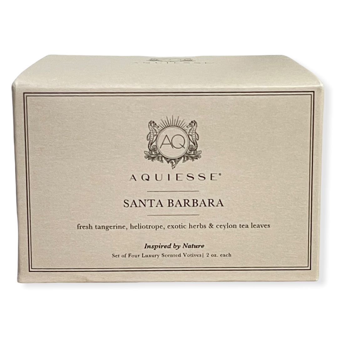 Aquiesse Luxury Scented Candle Santa Barbara Inspired by Nature Set of