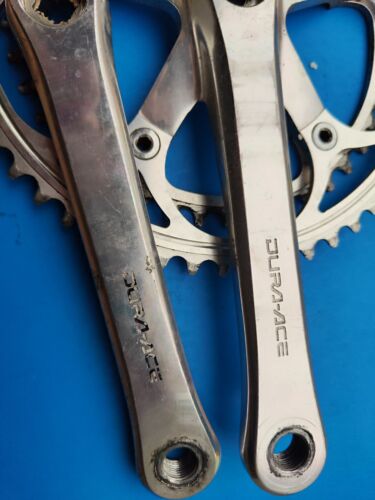 SHIMANO DURA ACE KURBELGARNITUR FC-7400 170 JH VIA JAPAN GUARNITURA BICI VINTAGE - Bild 3 von 24