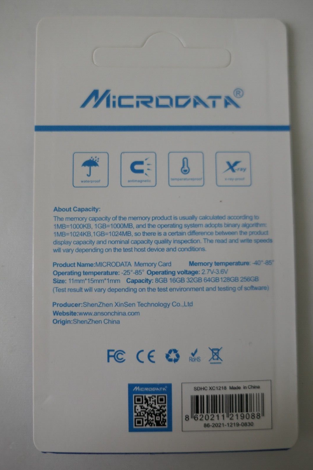 Microdata Memory Card SD Speicherkarte 256 GB mit Adapter eBay