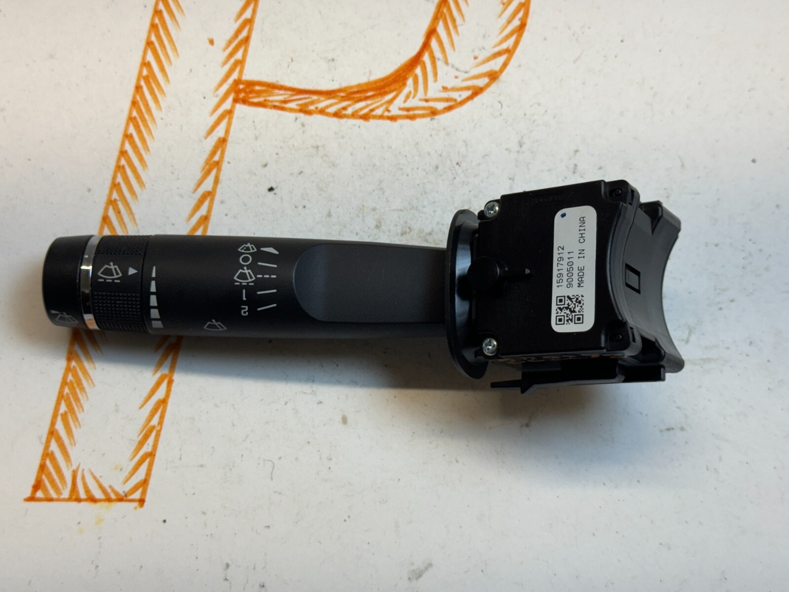 2008-2013 Cadillac CTS Wiper Control Switch OEM 15917912