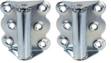 2x Door Hinge Spring Hinge Self Locking Door Closers Galvanized Hinge