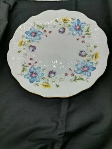Aynsley Porcelain Blue Side Plates