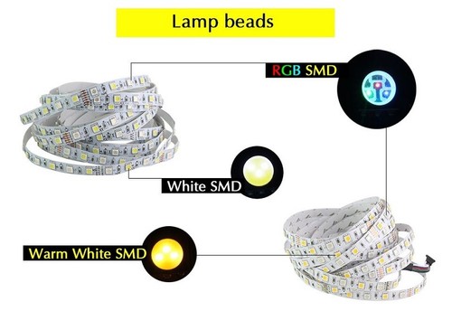 5m Tiras de LED 12V 24V RGB RGBW RGBWW SMD 5050 IP65 Banda regulable Barra - Imagen 12 de 160