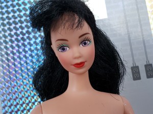 Nude Barbie Doll Feelin Groovy Billy Boy Steffie Face Black Hair