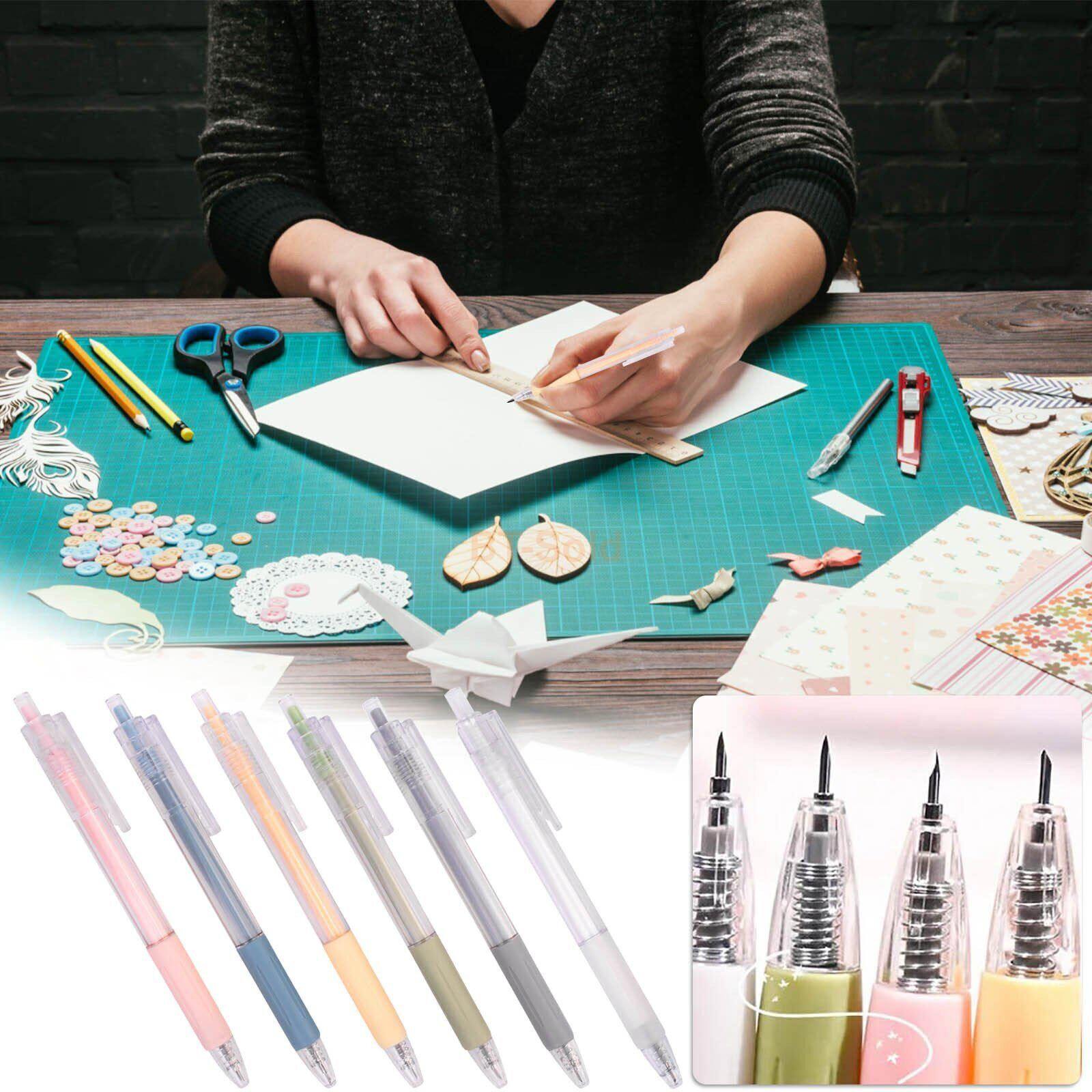 1/6/12X Utility Knife Express Box Knife Craft Paper Cutting Tool Paper