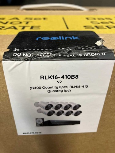 Reolink RLK16-410B8 V2 16CH 1440P 4MP IP Security Camera System PoE NVR 3TB HDD - Picture 2 of 2