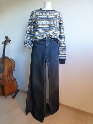 Tom Taylor Strickpulli, gr. M, Bunt-Norway Muster.