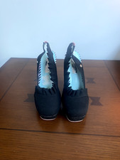 Womens Black Babycham high heel shoes