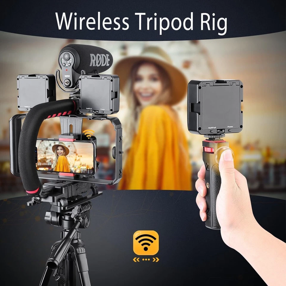 Estabilizador De Teléfono Con Tríodo Para Fotos Con Agarre Estable Portátil NUEVO Foto 4 de 4