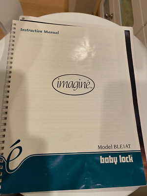 baby lock Imagine BLE1AT Serger Machine 780414637657| eBay