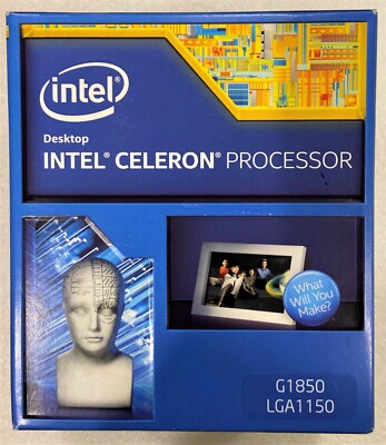 Intel BX80646G1850 SR1KH Celeron Processor G1850 2M Cache, 2.90 GHz NEW