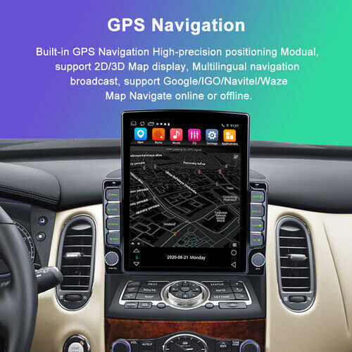 Navigation For Ford F150 2008 2014 Carplay Android Auto Wifi Bluetooth Qled