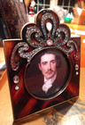 Jay Strongwater Josephine Deco 3 inch frame nib last one — photo 2
