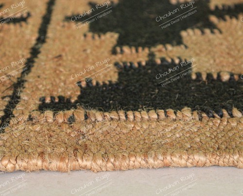 Natural Hand Braided Jute Runner Rug Home Décor Living in Room Entry Way Rugs - Picture 8 of 9