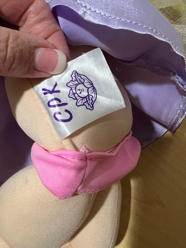 Jakks Pacific Play Along 2009 Cabbage Patch Kinder Mädchen Puppe PA-12R blond blau - Bild 7 von 12