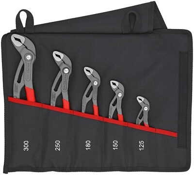 Knipex Cobra  Pliers Set With Pouch 5 Piece 00 19 55 S5