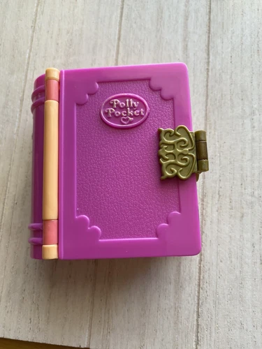 Polly Pocket Glitter Island Book Playset 1995 Vintage Bluebird Toy Tropical