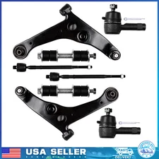 Front Lower Control Arm Ball Joints Tie Rod Ends For 2002-2006 Mitsubishi Lancer