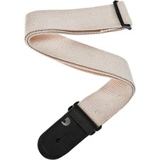 D'Addario Planet Waves Woven Cotton Guitar Strap Natural