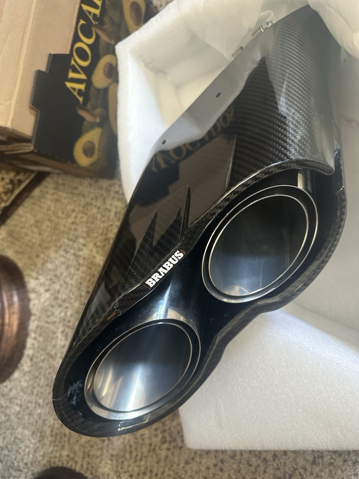 BRABUS Look EXHAUST TIPS๐๐ Mercedes S Class , c , E G Wagon & More custom