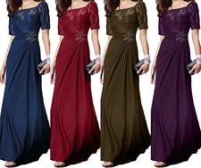 Elegant Lace Evening Dresses Prom Dresses Party Dresses Chiffon A-line 