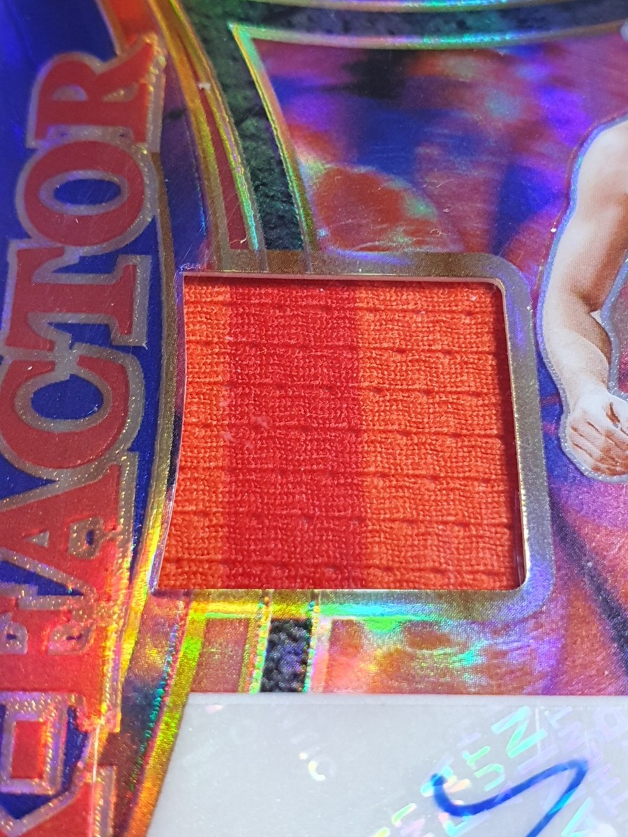 Carte Panini Select Josh Giddey AUTO Patch Tie-Dye /25 – Maillot Match Porté, Rare
