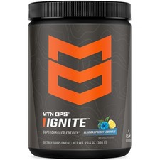 MTN OPS Ignite Energy Drink Powder Gluten Free Nootropic Supplement Drink Mix...