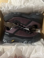 Berghaus Women's Ground Attack Active Gore-Tex Shoe - Black/Purple Uk 4