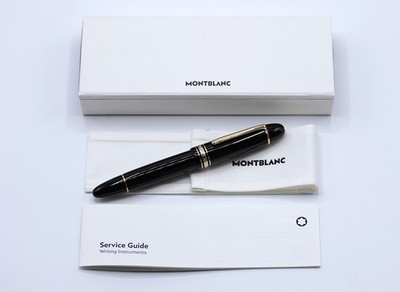 MONTBLANC MEISTERSTÜCK 149 ZIGARRE FÜLLER / 18K/750 Geld Feder M - Mittel  /NEU