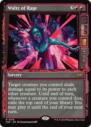 Waltz of Rage (Showcase) - Duskmourn: House of Horror