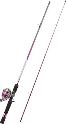 Zebco 33 Spincast Reel and Fishing Rod Combo 6-Foot 2-Piece 30