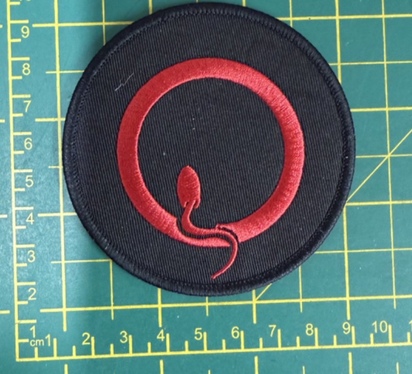 Queens Of The Stone Age Q Logo Woven Sew Or Iron Patch Officially Licensed