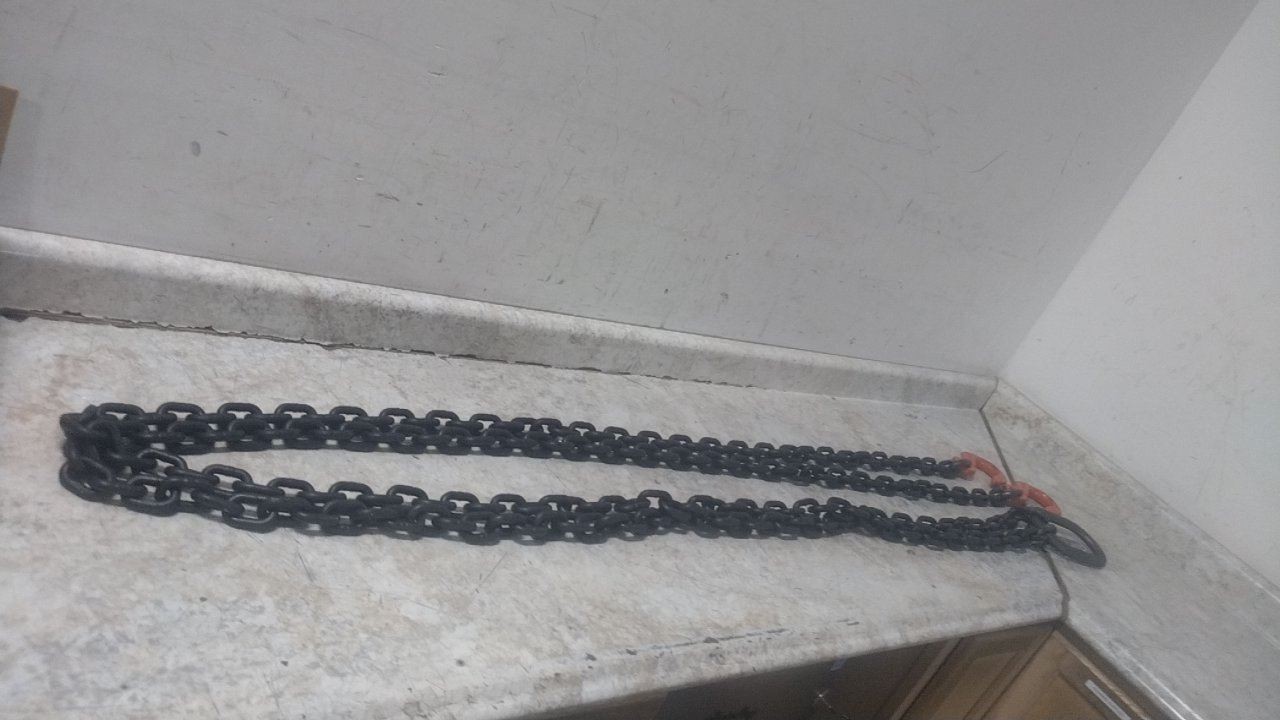 Lift-All 38DOSW10X12 3/8 In Trade Size 12 Ft Sling Length Chain Sling
