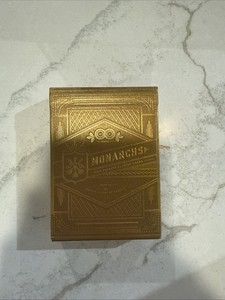 Gold Monarch Playing Cards | eBay
