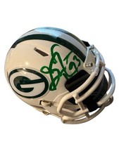 Gilbert Brown Signed Auto Green Bay Packers Mini Helmet W/ COA Beckett