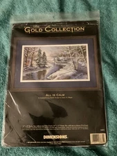 Dimensions Gold Collection - All is Calm - Cross Stitch Kit #3885