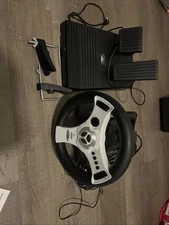 Interact Concept 4 Racing Wheel with Pedals For Sega Dreamcast TESTED CLEAN