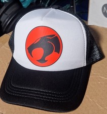 Adjustable Trucker Baseball Hat Cap Thundercats Logo Black